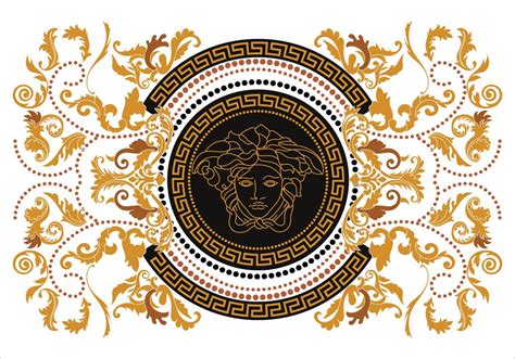 versace frame vector|Versace vector file.